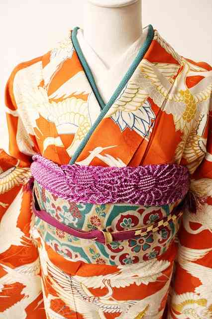 レトロモダンな着物の画像♡