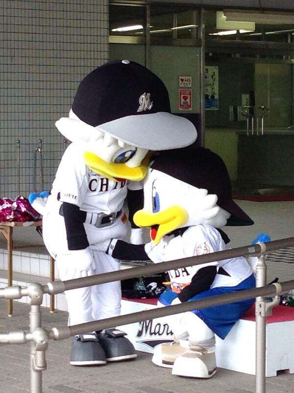 プロ野球マスコットキャラクター達のおもしろ画像