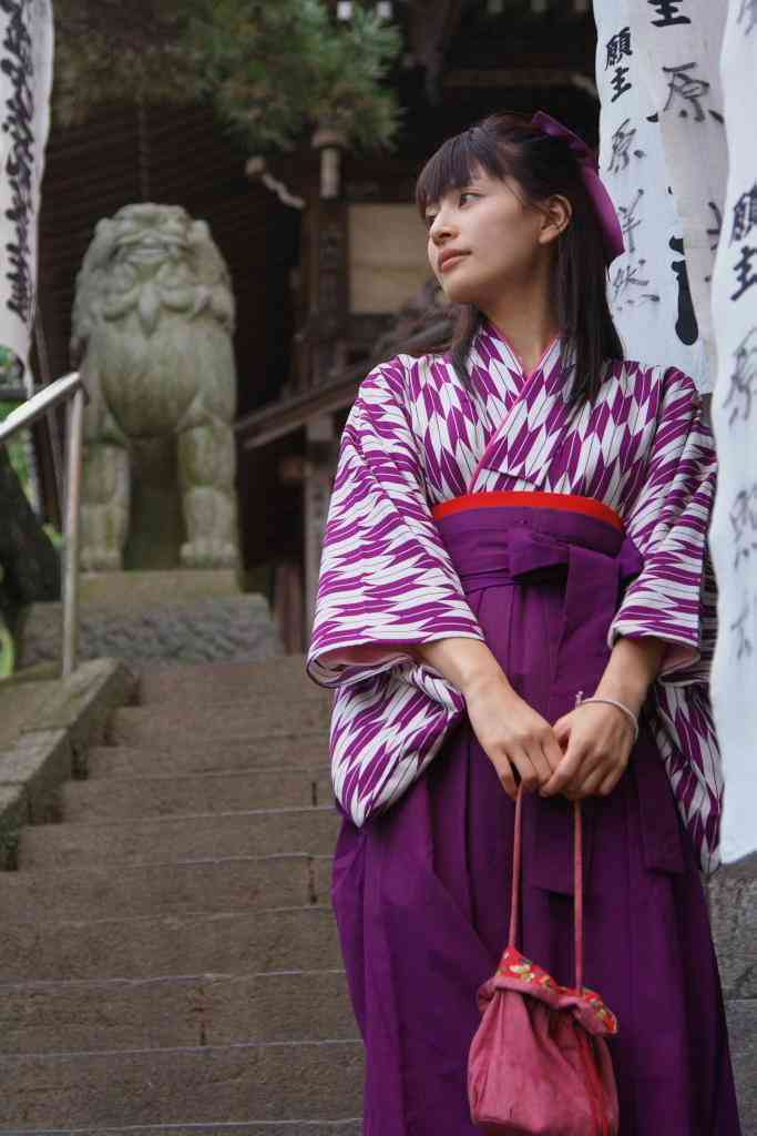 レトロモダンな着物の画像♡