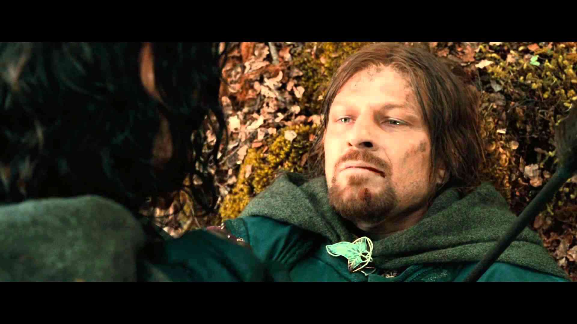LOTR The Fellowship of the Ring - Extended Edition - The Departure of Boromir - YouTube