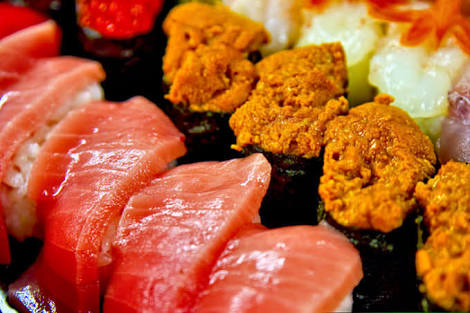 美味しそうな食べ物貼ろう