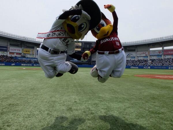 プロ野球マスコットキャラクター達のおもしろ画像