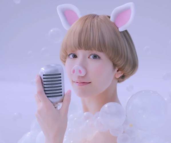 木村カエラ かわいいブタさん ナイーブ～参上！篇 CM - カワろぐ