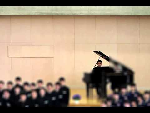 幻の銀侍の中学校卒業式「友～旅立ちの時～(伴奏)」 - YouTube