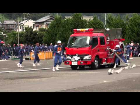 御殿場市消防団 ポンプ車操法 優勝　第34回静岡県消防操法大会　　平成25年9月8日 - YouTube