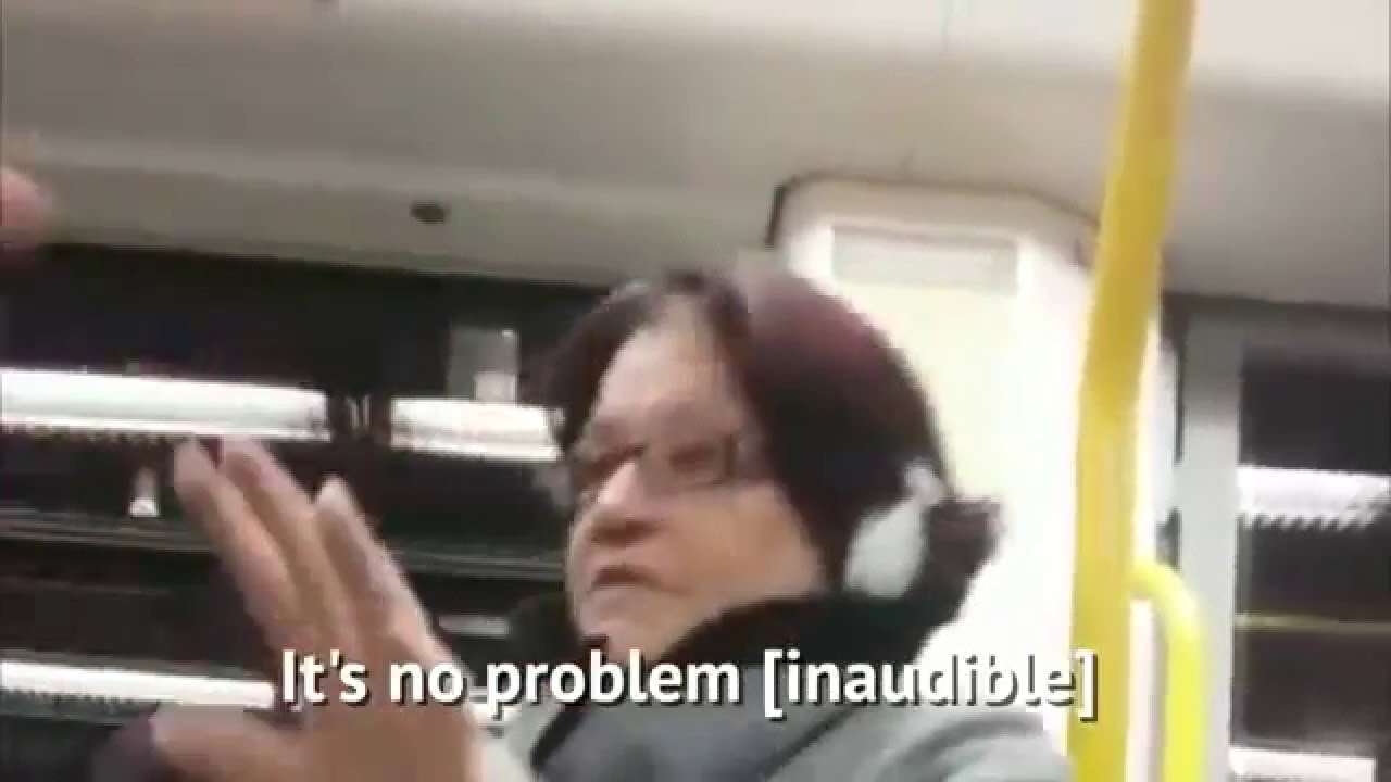 Racist woman verbally abuses two Asian women on a train - YouTube