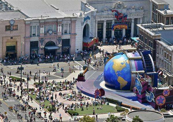 USJ、東京ディズニーシー超え　昨年の入場者数、世界4位1390万人