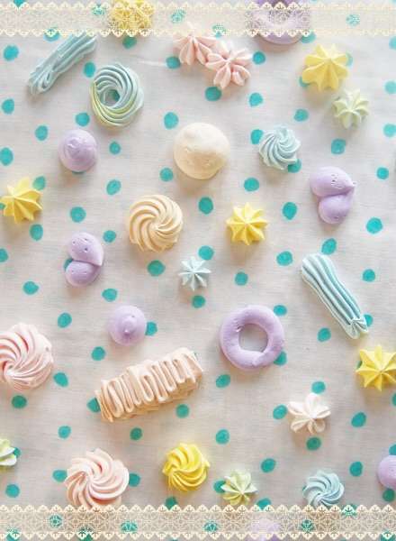 可愛い、綺麗なお菓子の画像