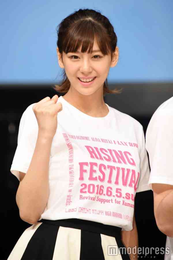 西内まりや、熊本思い熱唱「パワーを一番に届けたい」