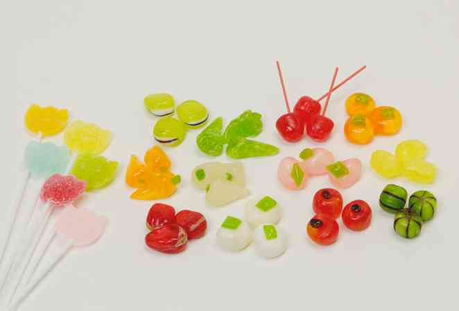 可愛い、綺麗なお菓子の画像
