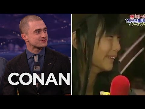 Daniel Radcliffe's Japanese Talk Show Prank  - CONAN on TBS - YouTube