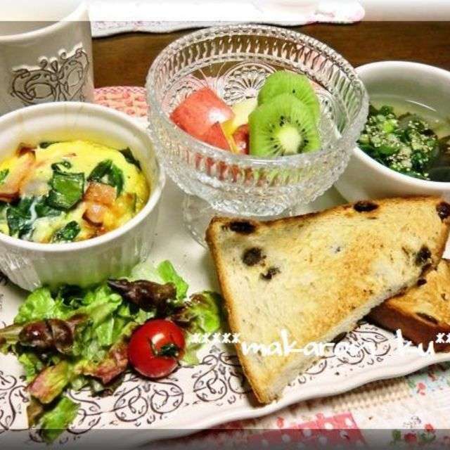 休日のご飯、理想と現実