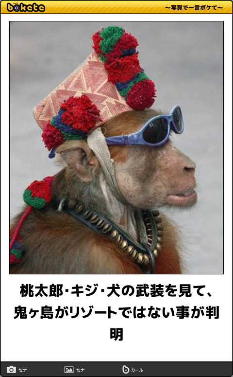 動物のボケて貼って下さい