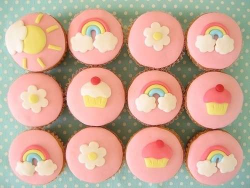可愛い、綺麗なお菓子の画像