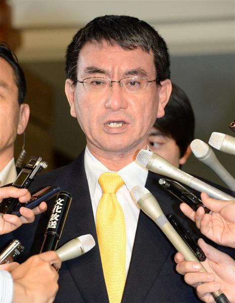 【北海道震度６弱】河野太郎防災相「被害情報はない」 - 産経ニュース