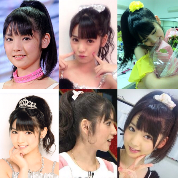 ポニーテールが似合う芸能人の画像を貼るトピ