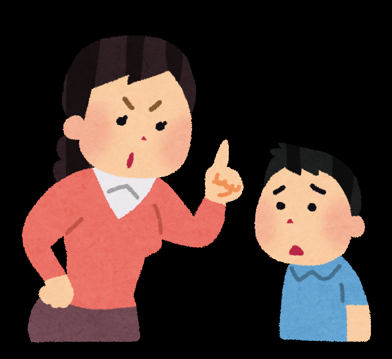 子供の叱り方