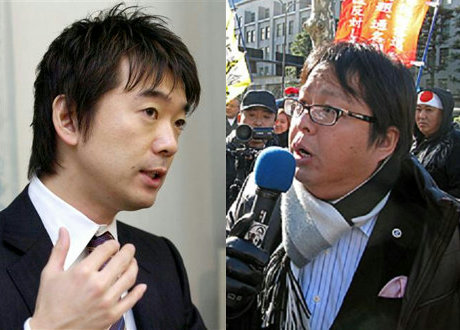 大阪市・橋下徹市長「うるせえ、お前！」在日特権を許さない市民の会会長・桜井誠会長とこどものケンカ