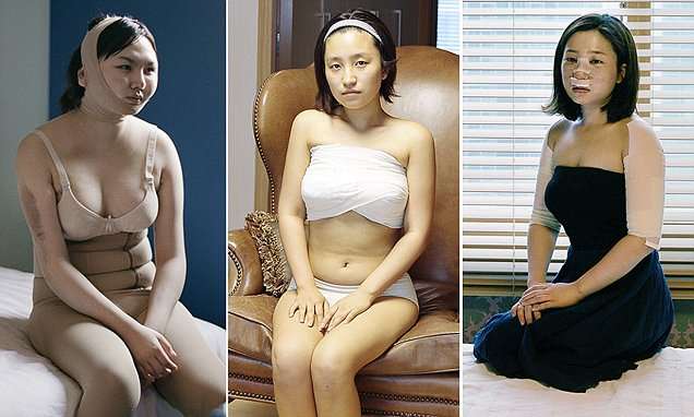 Photographer Ji Yeo expose lengths South Korean women go to look more Western | Daily Mail Online