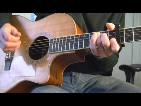 Hotel California Intro   Arpeggio 7th Fret - YouTube