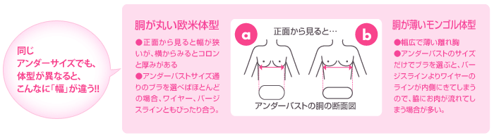 胸が大きい人のファッション
