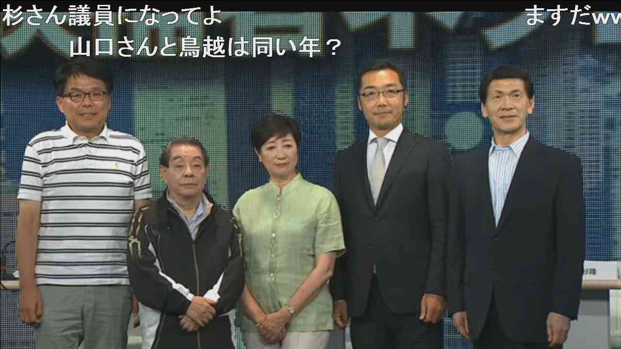 ＜ニコ生＞東京都知事選候補者ネット討論会（鳥越氏不参加） - YouTube