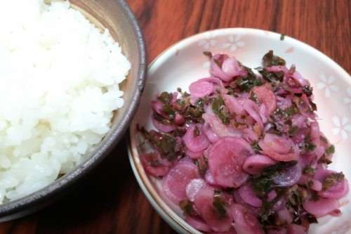 お漬け物が好きな人