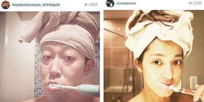 娘のインスタグラムを夜な夜なチェック。その自撮りポーズの真似して比較画像を投稿し続ける父親のいる風景