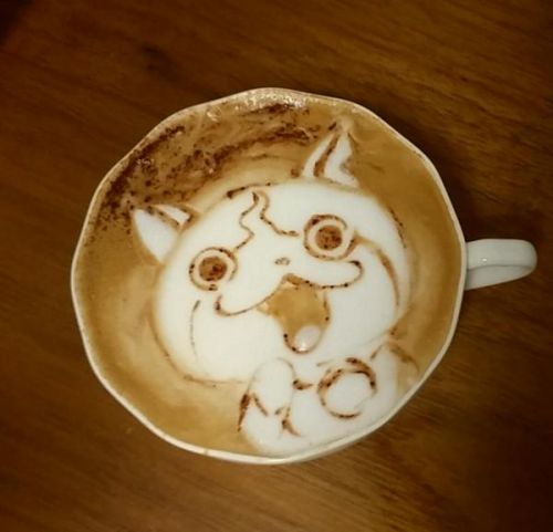 ラテアートの画像トピ！