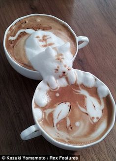 ラテアートの画像トピ！