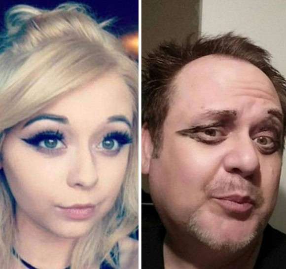 娘のインスタグラムを夜な夜なチェック。その自撮りポーズの真似して比較画像を投稿し続ける父親のいる風景