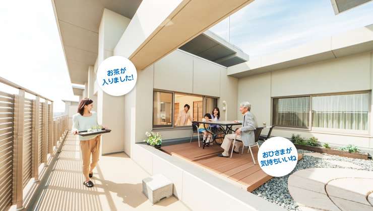 アパート・マンションの最上階に住んでる人！