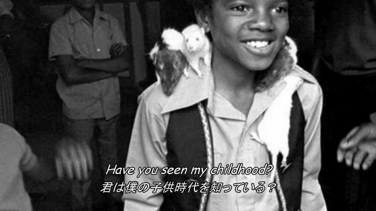 Michael Jackson - Childhood　Lyrics 《日本語字幕》 - YouTube