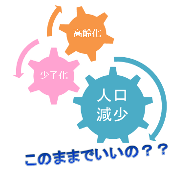 日本の人口減少についての解決法を考える
