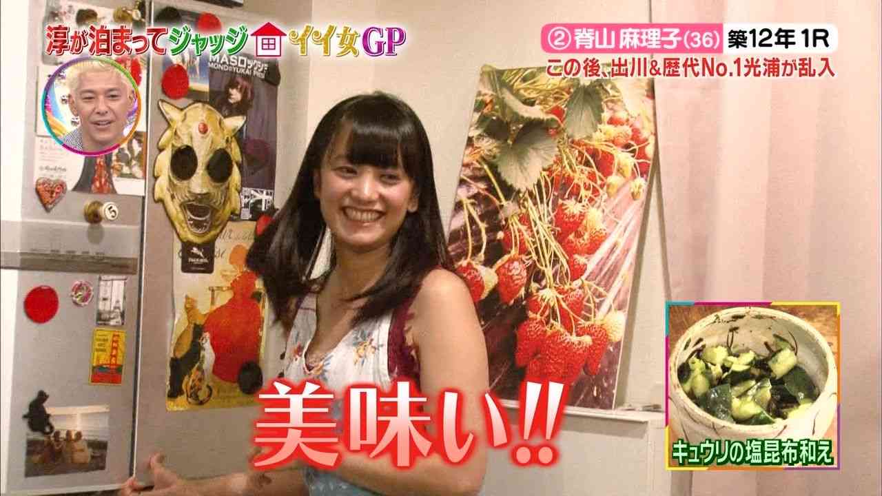 【画像】『ロンハー』で脊山麻理子アナがすっぴんと自宅＆手料理を公開