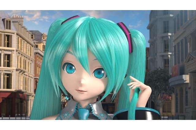 初音ミク、脱・ツインテール?「LUX」新CMでスカーレット・ヨハンソンと共演