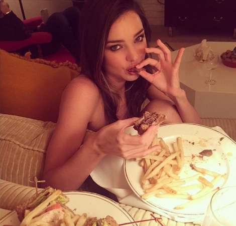 意外に食べるミランダ・カー ハマっているのは“80/20ダイエット”
