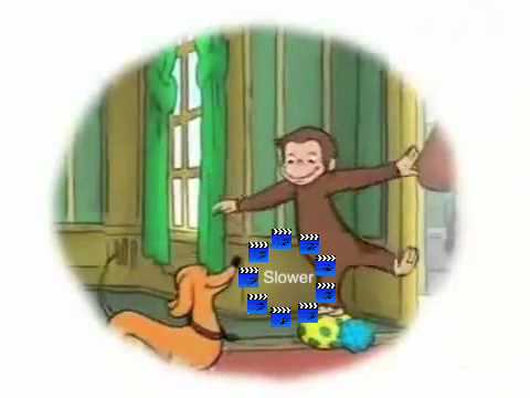 Curious George opening in +2 tone - YouTube
