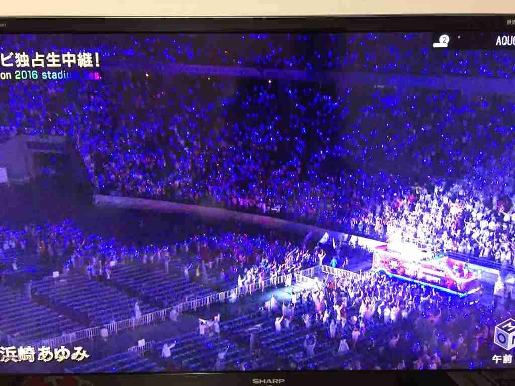 浜崎あゆみ水色セクシードレスで『a-nation』13度目のトリ