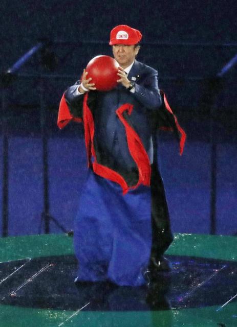 「リオ五輪・閉会式」安倍マリオ、土管で閉会式に“ワープ”　ドラえもん、翼…日本キャラ多数