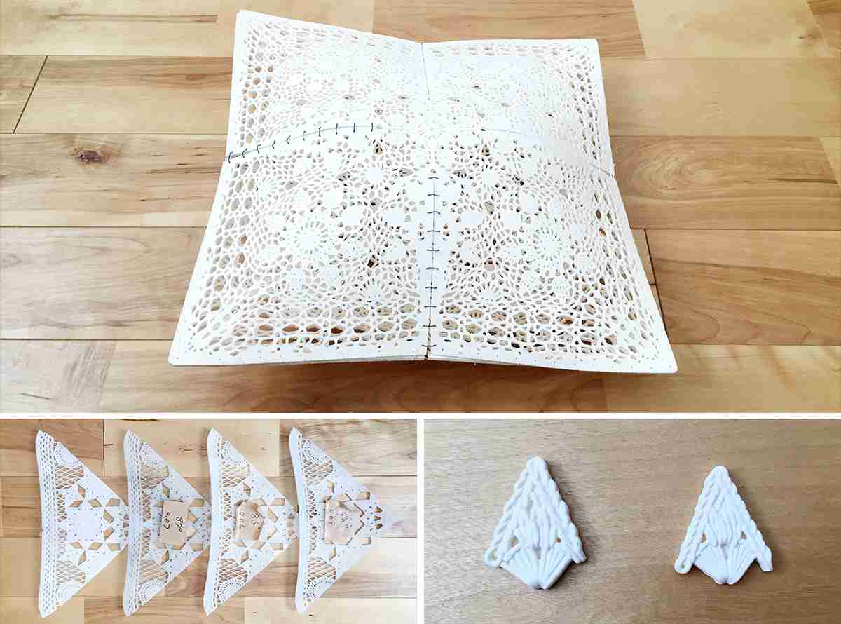 中身は空なのにフカフカ!? 世界初の材料で作られたクッション「LACE」が不思議で美しい