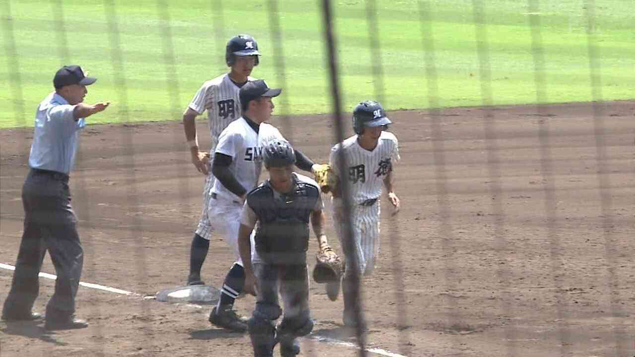 明徳義塾vs境、ランダウンプレーでの審判の“不可解な判定”【第98回甲子園・高校野球】 （週刊SPA!） - Yahoo!ニュース
