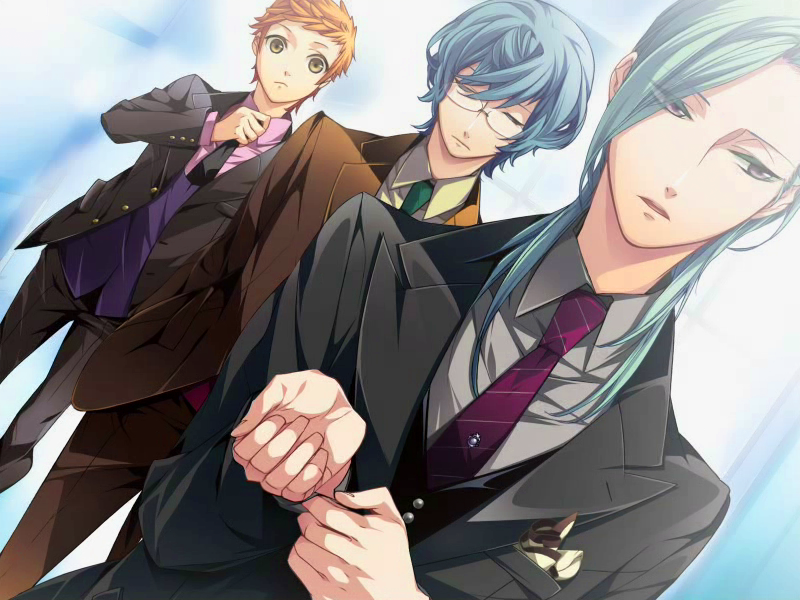 アニメの長髪男子画像!