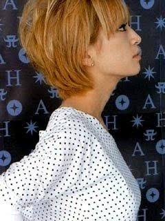 かわいいショートヘアー
