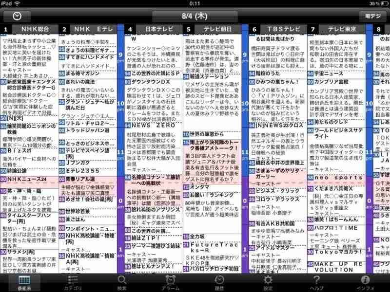 毎週録画している番組ありますか？