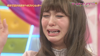 泣くと鼻水が出る人