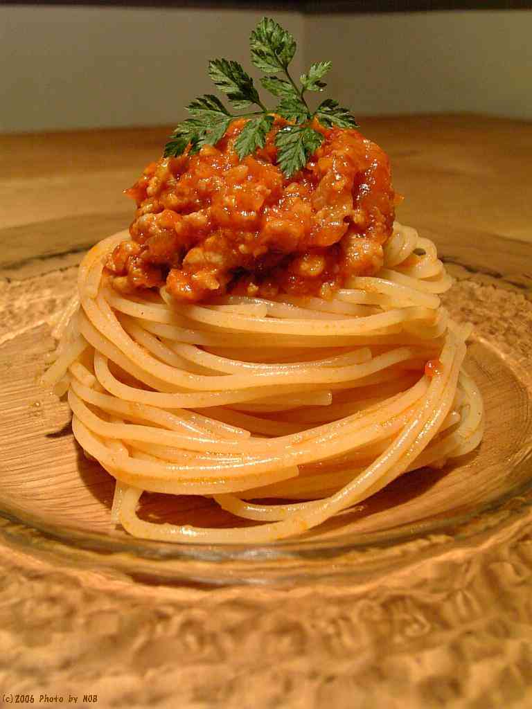 冷製パスタミートソース - Naturalレシピ　NOBの厨房