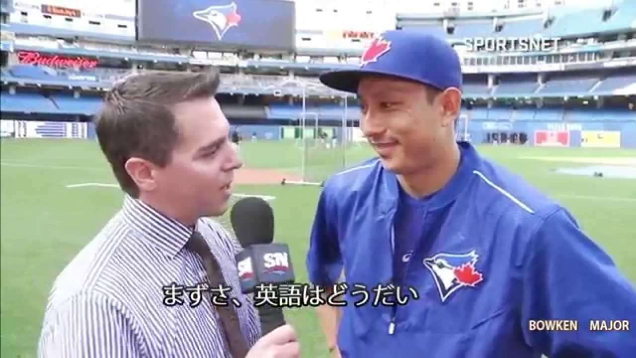 【字幕】またまた川崎宗則爆笑インタビュー　ジョークを飛ばすムネリン【MLB】 - YouTube