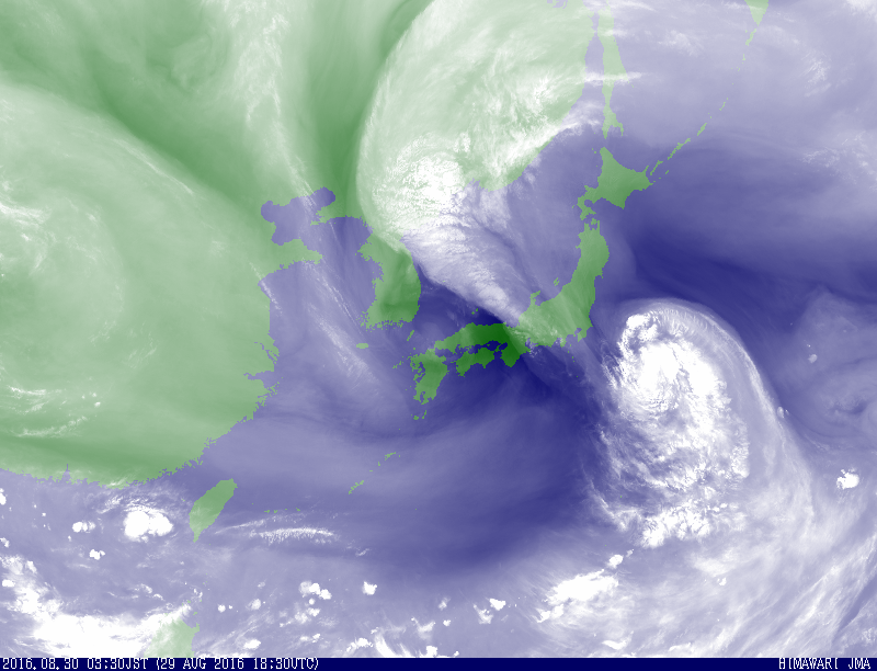 台風10号、朝にも関東接近　東北に記録的大雨の恐れ