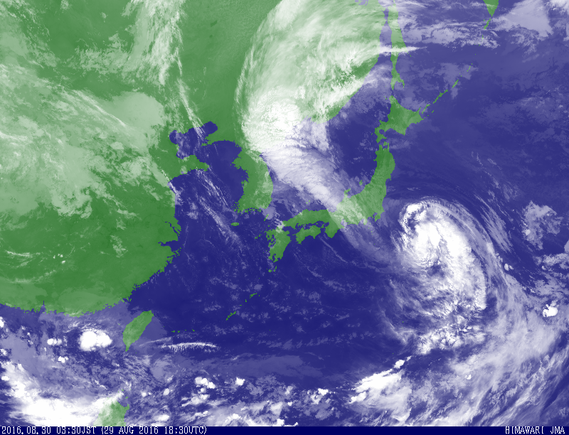 台風10号、朝にも関東接近　東北に記録的大雨の恐れ